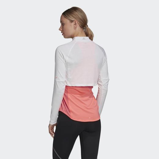 Adidas 2021新款女子休闲速干两件套t恤（背心+防晒衣） 商品图7