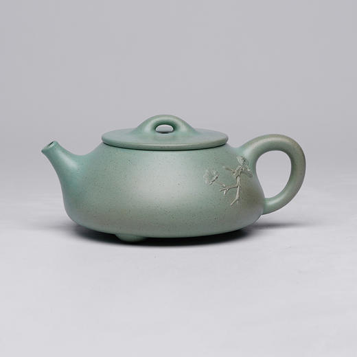 龙德堂陶艺 汤宣武《令瓢之立春》苹果绿 230cc 库存请咨询客服 商品图3