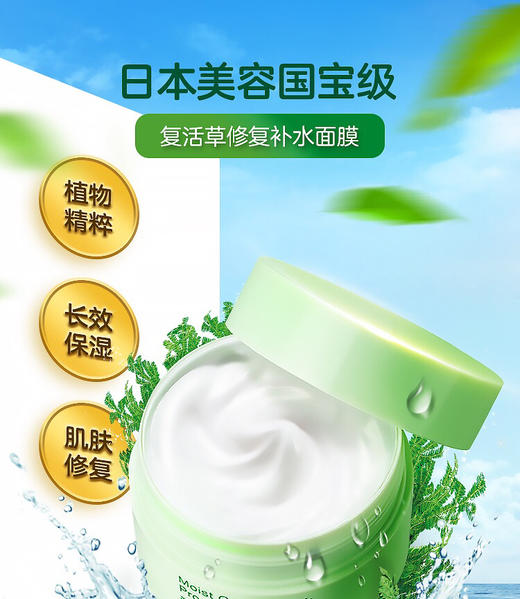 【海关保税直发】日本Ph复活草胎盘修复涂抹式面膜-会员5折 商品图1