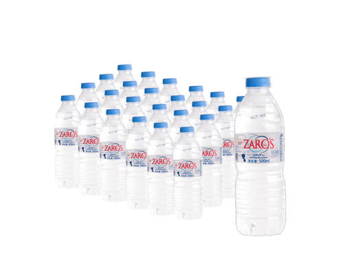 希腊进口 ZARO'S扎露斯饮用天然水 500ml*24瓶/箱 商品图0