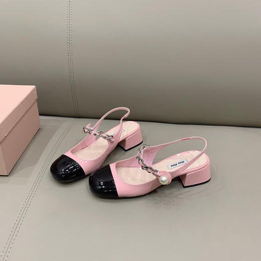 miumi*新款玛丽珍系列凉鞋 商品图3