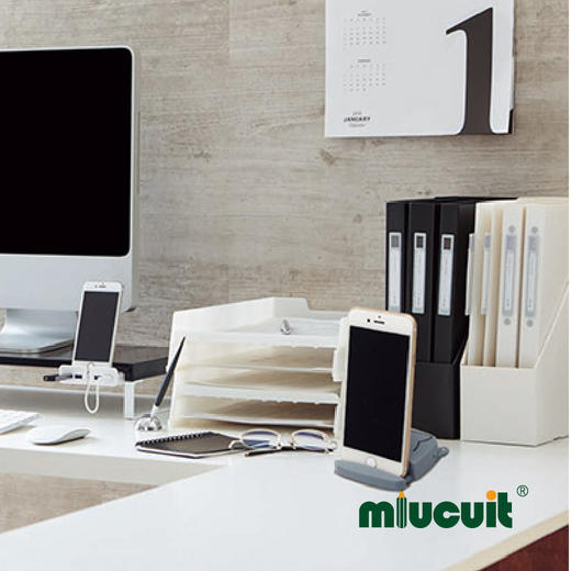 日本LIHIT LAB.PUNILABO可爱卡通硅胶随身耳机收纳盒桌面手机支架 商品图4