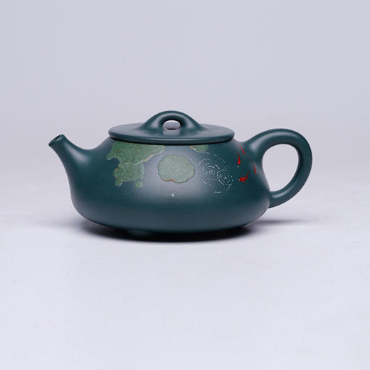 龙德堂陶艺 汤宣武《令瓢之雨水》苏门答腊青 220cc 库存请咨询客服 商品图4