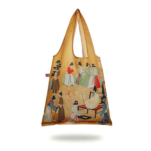 【C's BAG】环保袋丨中国风插画购物袋丨可折叠便携 大容量手提袋 商品图4