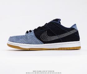 耐克Nike SB Dunk Low “Denim”丹宁牛仔扣篮系列复古低帮休闲运动滑板板鞋