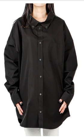 奥莱巴黎世家（622050 TIM39 1000）女士背面箭头长袖衬衫20FWJPY带授权招加盟代理