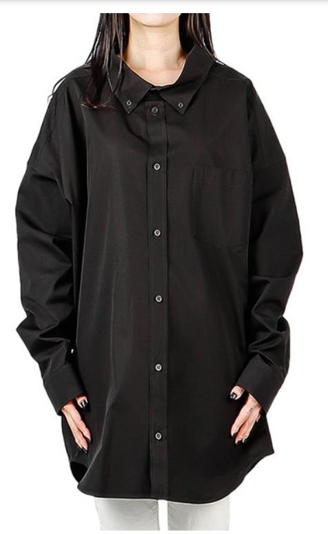 奥莱巴黎世家（622050 TIM39 1000）女士背面箭头长袖衬衫20FWJPY带授权招加盟代理 商品图0