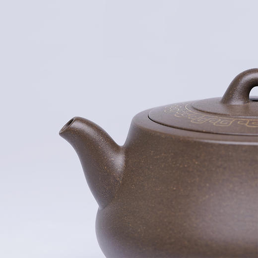 龙德堂陶艺 徐飞制《福鼎》原矿青段 270cc (库存请咨询客服) 商品图4