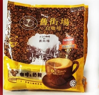 马来西亚旧街场白咖啡&奶精二合一375g 商品图0