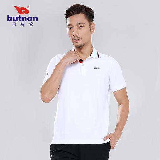 1153巴特侬男子新款休闲短袖排汗散热商务休闲polo衫 商品图1
