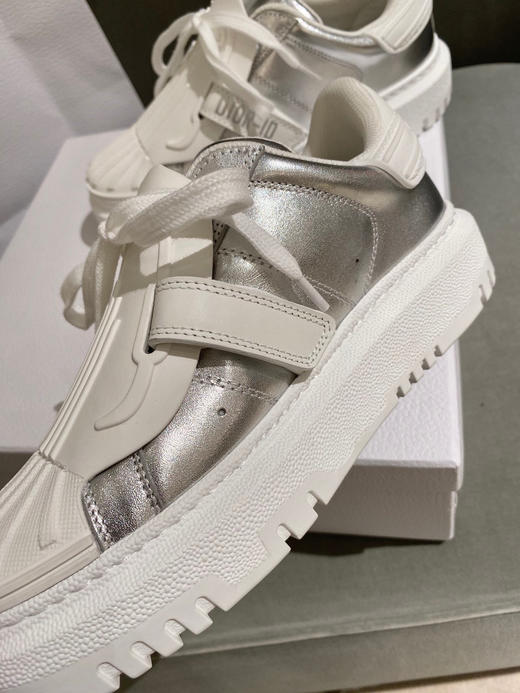 CD爆款贝壳头乐福鞋-银色 商品图6