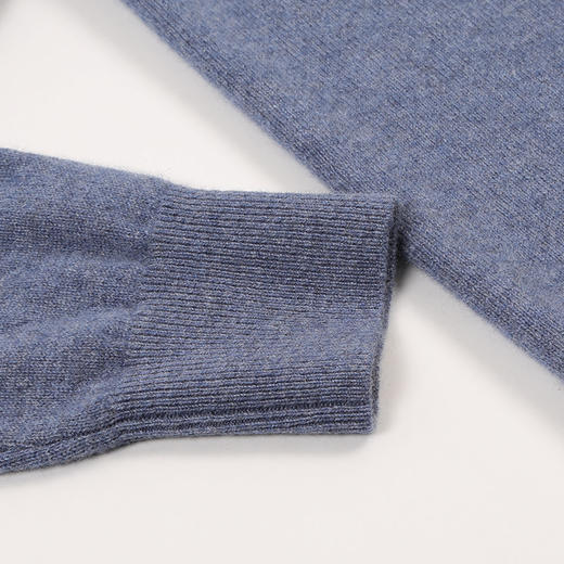 METTE羊绒世家早春新品男V领100%山羊绒衫青年内搭针织保暖毛衣 商品图11