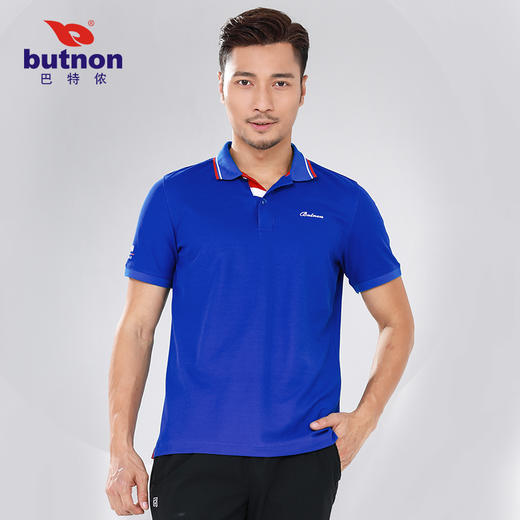 1153巴特侬男子新款休闲短袖排汗散热商务休闲polo衫 商品图7