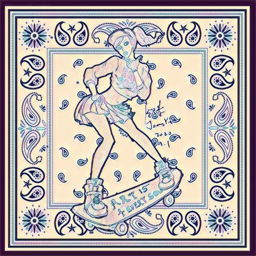 滑板女孩 商品图0