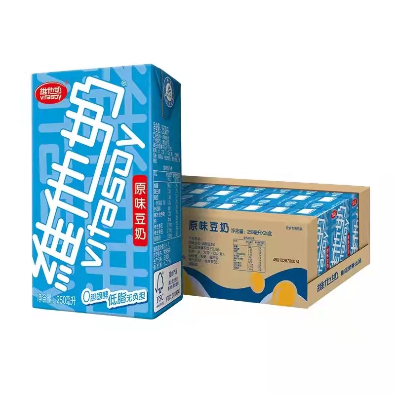 维他奶 维他原味豆奶 250ml*24盒 