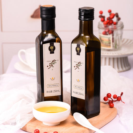 桂花甲牌野生核桃油250ml/盒 商品图0