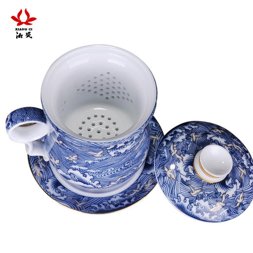 湘瓷四件杯组 风生水起
 商品图4