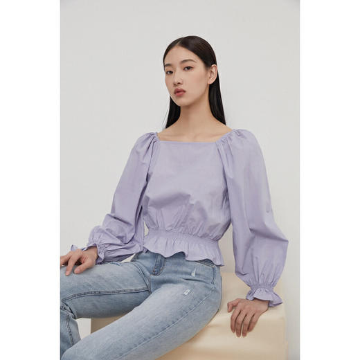 ME&CITY女收腰衬衫 商品图2