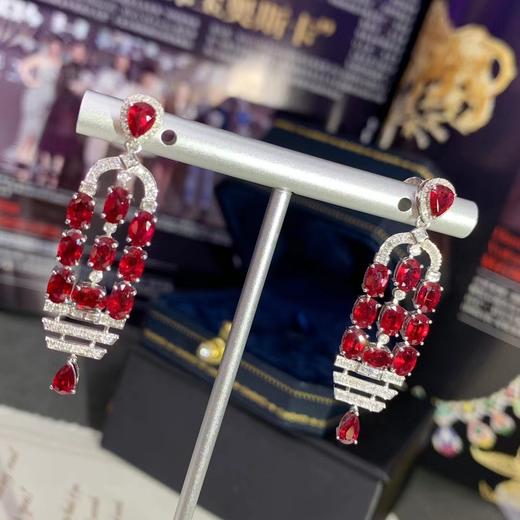 【红宝石耳环】 结缘价13800 商品图1