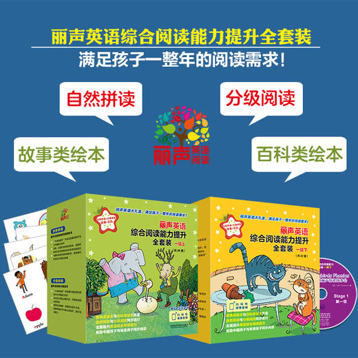 丽声英语综合阅读能力提升全套装 一级/二级/三级 上下  3-15岁 商品图13