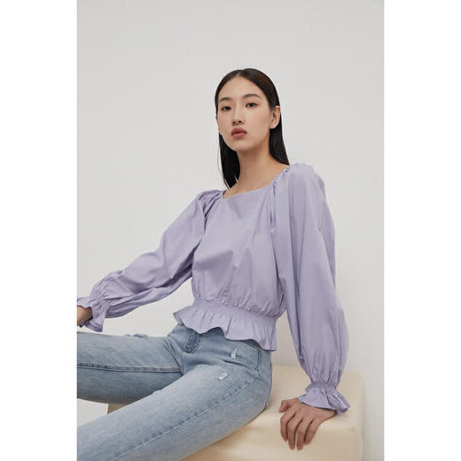 ME&CITY女收腰衬衫 商品图1