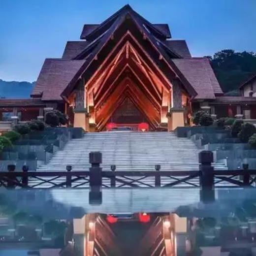 【韶关-经律论】399元即享经律论森林公寓，特色森林公寓住宿＋68池森林氡温泉+双人精美营养早餐+4A景区门票+翡翠艺术馆门票！四季游玩全攻略—康养福地欢迎您！ 商品图2