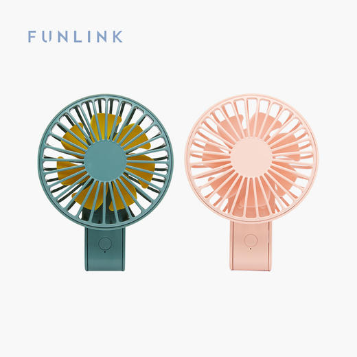 FUNLINK小电风扇手持折叠便携usb可充电办公室桌面通勤夏61KK0012 商品图2