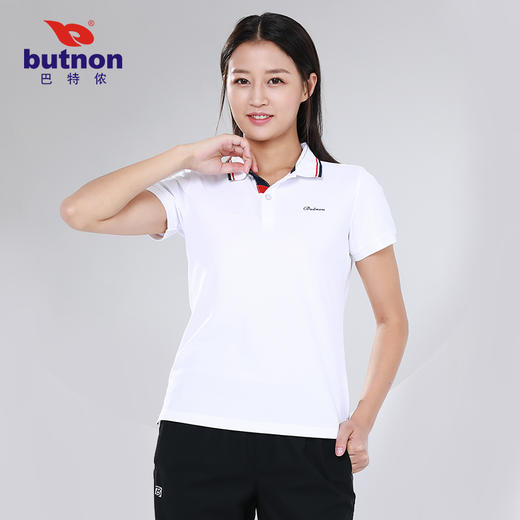 1154巴特侬女子运动短袖吸湿排汗商务休闲春夏新款 商品图5