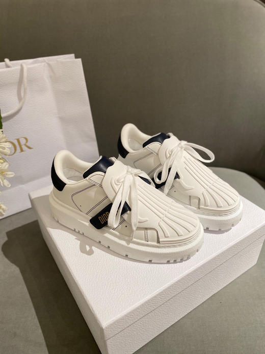 CD爆款贝壳头乐福鞋-墨蓝 商品图0