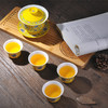 【湘瓷】功夫茶具《缠枝纹》黄 商品缩略图2