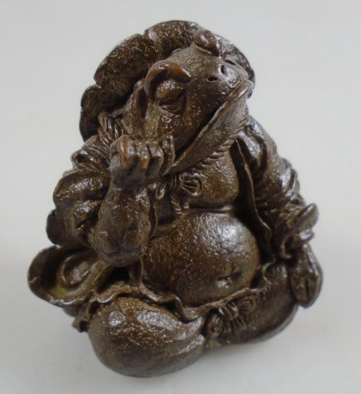 【文玩创意】纯铜神兽香炉创意茶玩茶宠手办盖置摆件精品（陆续更新中） 商品图7