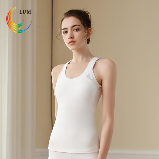 LUM29773露檬裸感瑜伽运动背心 商品图1