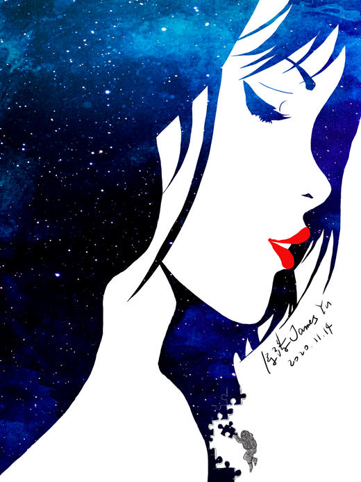 星空女孩拼图 商品图0