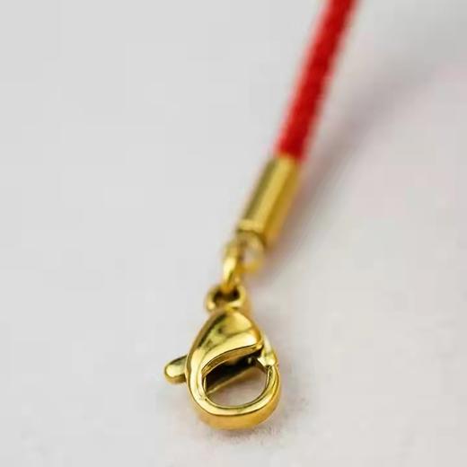 三生石珍珠吉祥红绳手链 商品图8