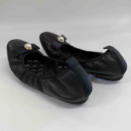 SA-LINK Z903 浅口一脚蹬软皮软底百搭软底蛋卷懒人平底鞋 商品图4