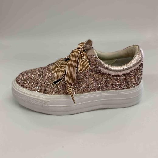 lfgj jeans AF502 轻奢时尚厚底闪亮休闲潮鞋 商品图7