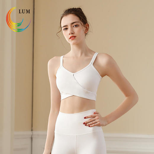 LUM19153露檬瑜伽背心运动BRA（含胸垫） 商品图0