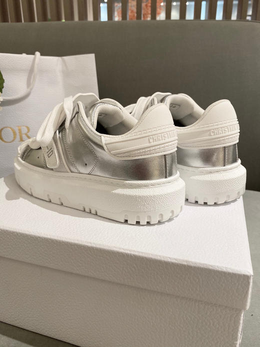 CD爆款贝壳头乐福鞋-银色 商品图4