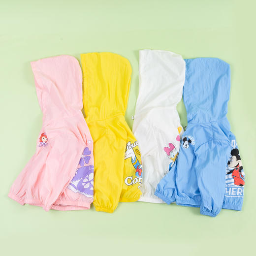 迪士尼童装男女童皮肤衣春夏新款宝宝空调衫外套透气防晒服薄 商品图2