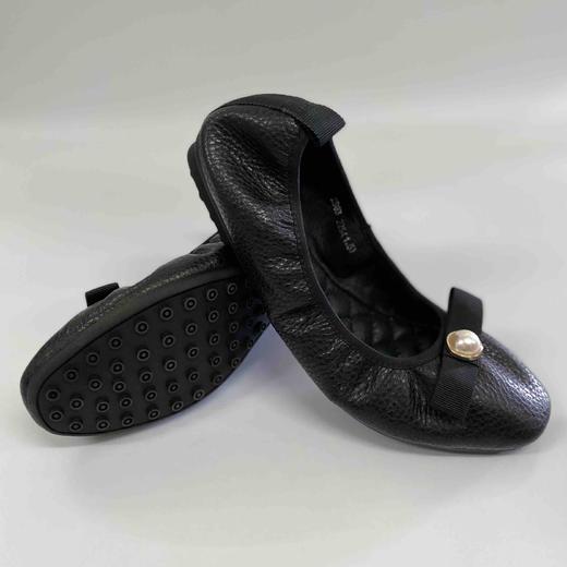 SA-LINK Z903 浅口一脚蹬软皮软底百搭软底蛋卷懒人平底鞋 商品图3