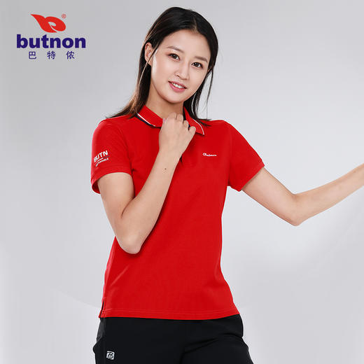 1154巴特侬女子运动短袖吸湿排汗商务休闲春夏新款 商品图0