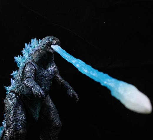 正版2022年新品大哥斯拉大战金刚手办动漫关节发光发声男孩怪兽模型玩具电影同款 商品图6