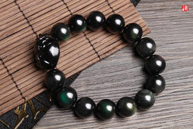 彩虹眼龙龟手串