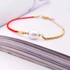 三生石珍珠吉祥红绳手链 商品缩略图2