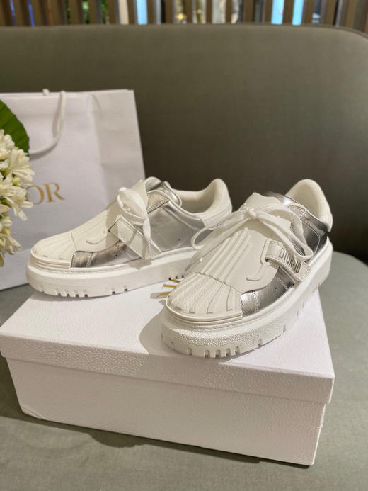 CD爆款贝壳头乐福鞋-银色 商品图1