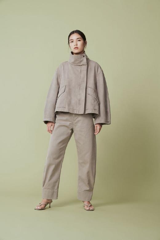 2021春夏新款——COMMXN中腰收脚口牛仔裤 商品图2