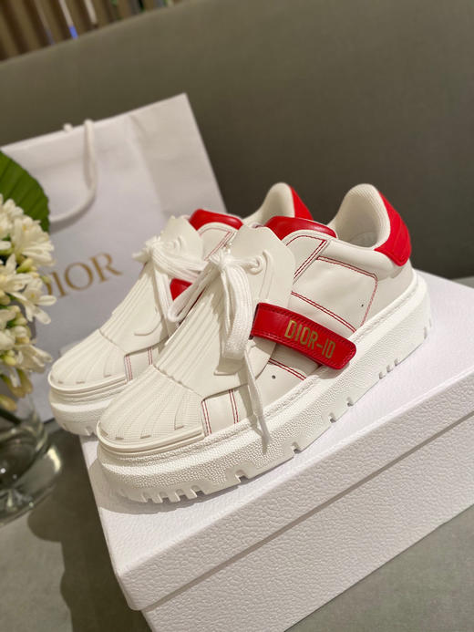 CD爆款贝壳头乐福鞋-红色 商品图2