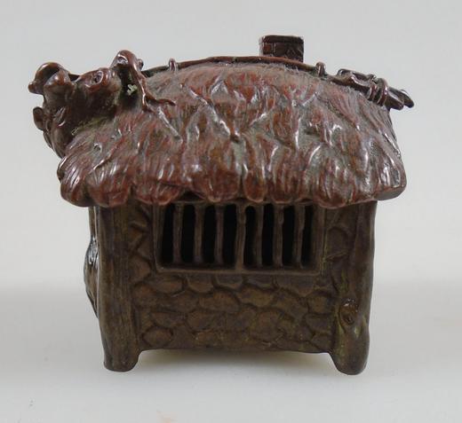 【文玩创意】纯铜杂项创意茶玩茶宠手办盖置摆件精品04（陆续更新中） 商品图3