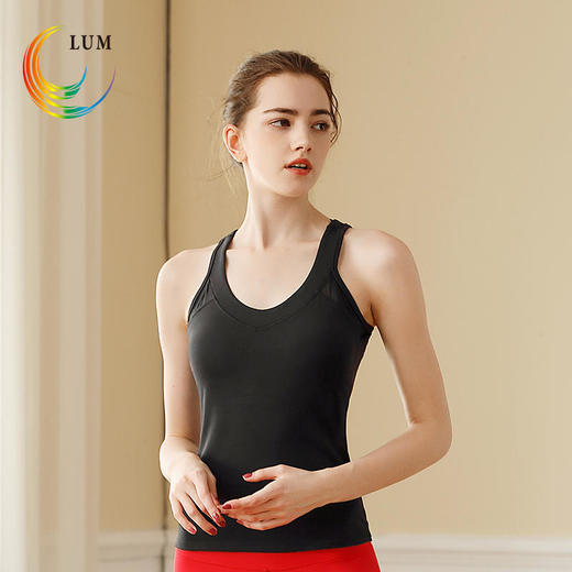 LUM29773露檬裸感瑜伽运动背心 商品图2