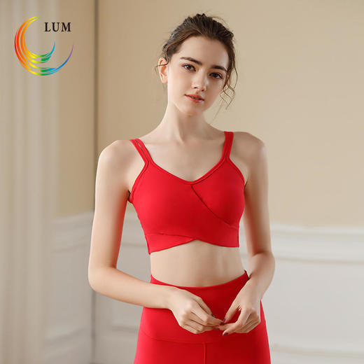 LUM19153露檬瑜伽背心运动BRA（含胸垫） 商品图2